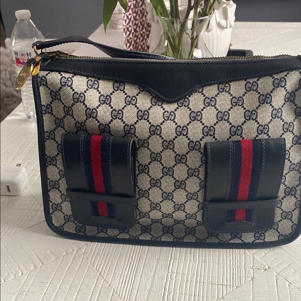 Gucci Monogram Shoulder Bag